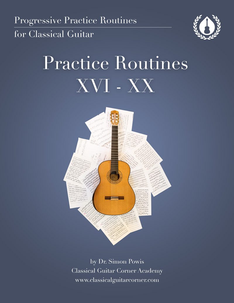 4 Practice Templates for Classical Guitar: Practice Routines Book 4