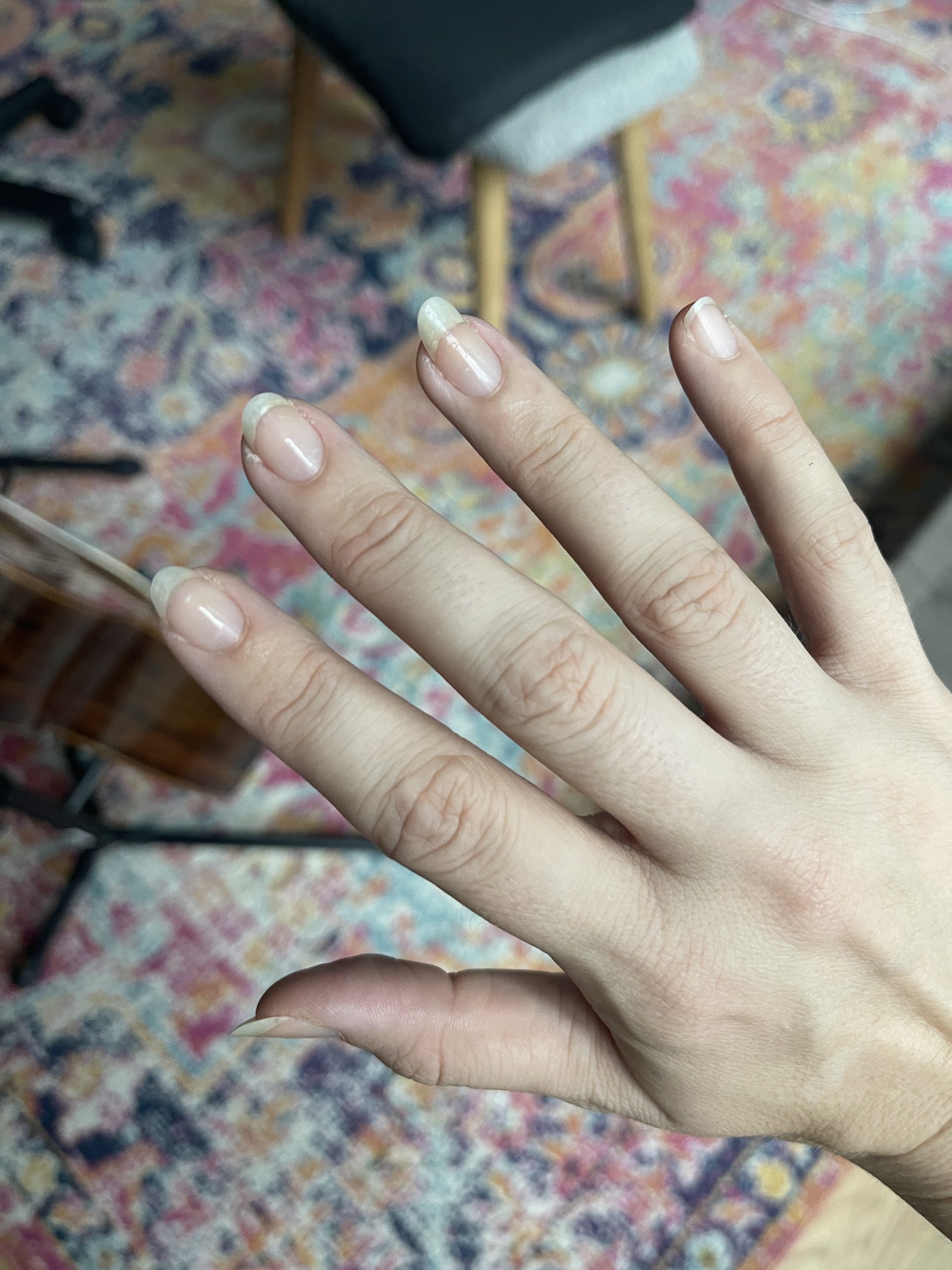 Hannah Nails Hannah Murphy's fingernails